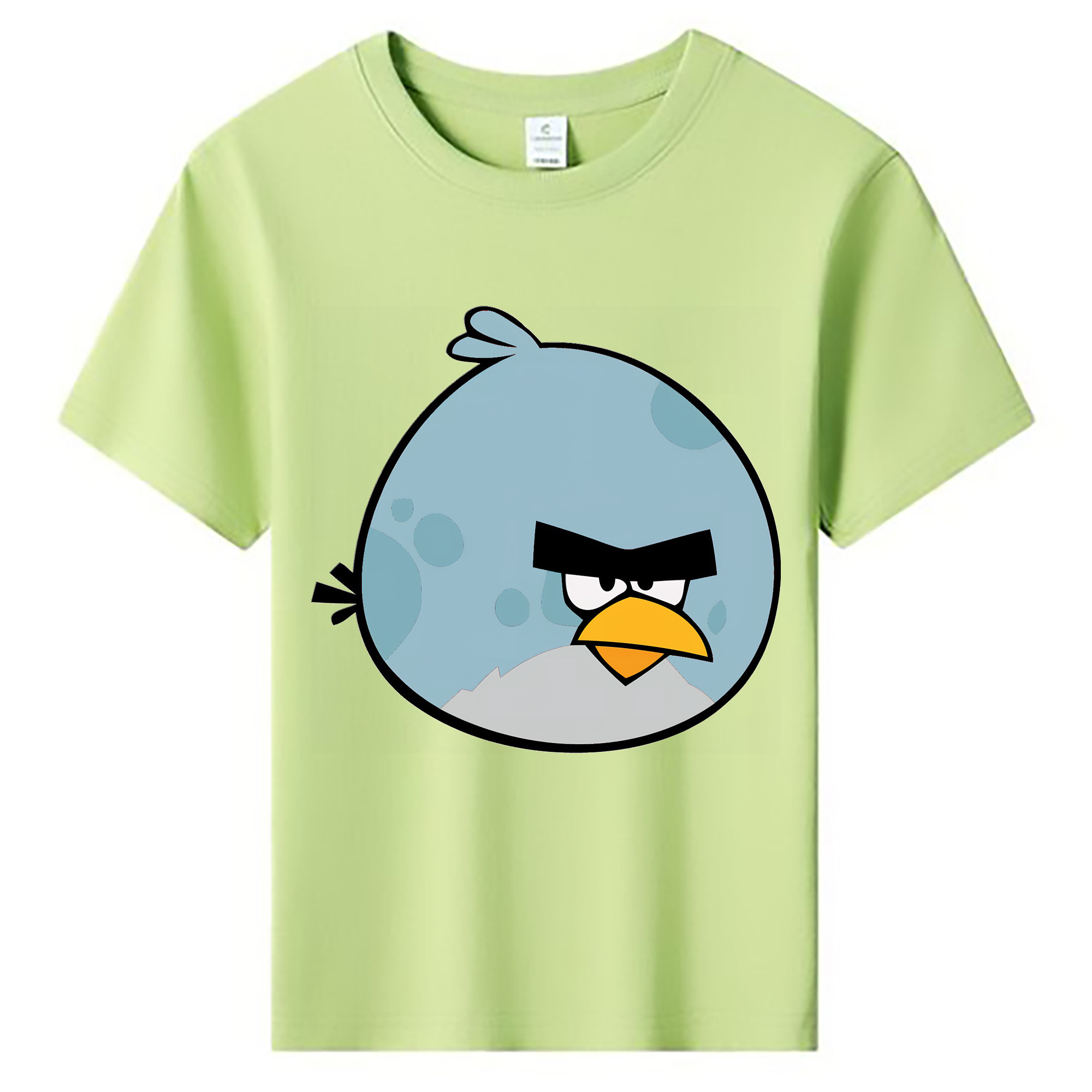 （画像用） Angry Birds アングリーバード 綿100％キッズTシャツ（フロントプリント）
